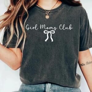Girl Moms Club Shirt, Girl Mom Shirt, Matching Mom Shirt, Cute Mom Club